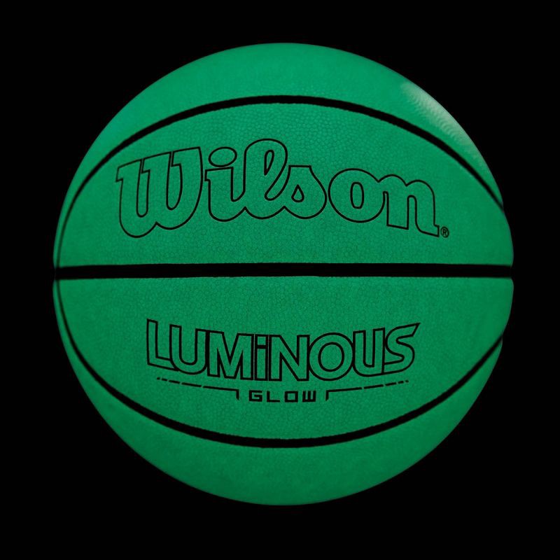 slide 7 of 7, Wilson 29.5" Luminous Glow Basketball, 1 ct