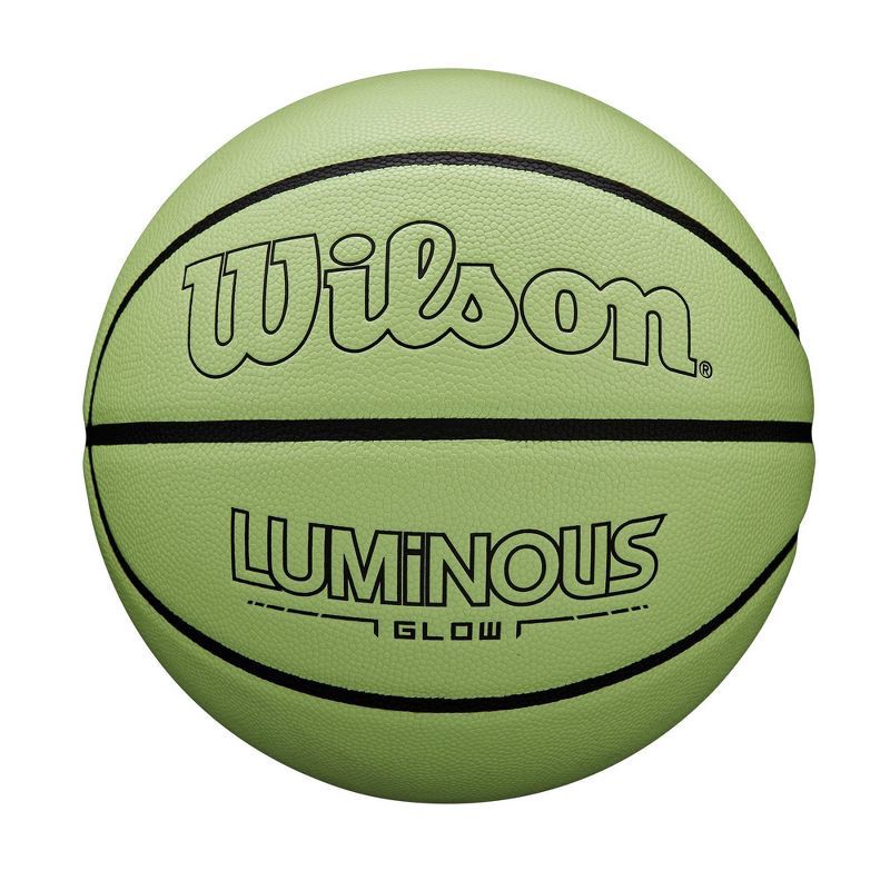 slide 1 of 7, Wilson 29.5" Luminous Glow Basketball, 1 ct