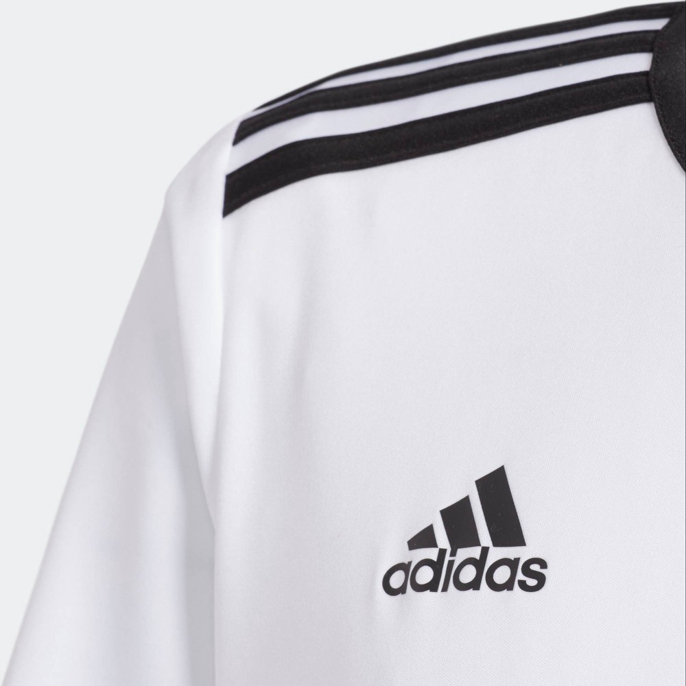 slide 3 of 4, Adidas MLS Youth Entrada Jersey White - S, 1 ct