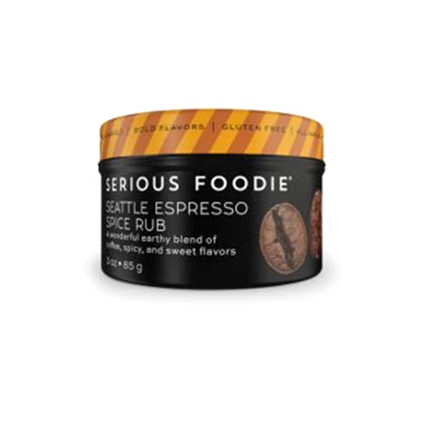 slide 1 of 1, Serious Foodie Seattle Espresso Spice Rub, 3 oz