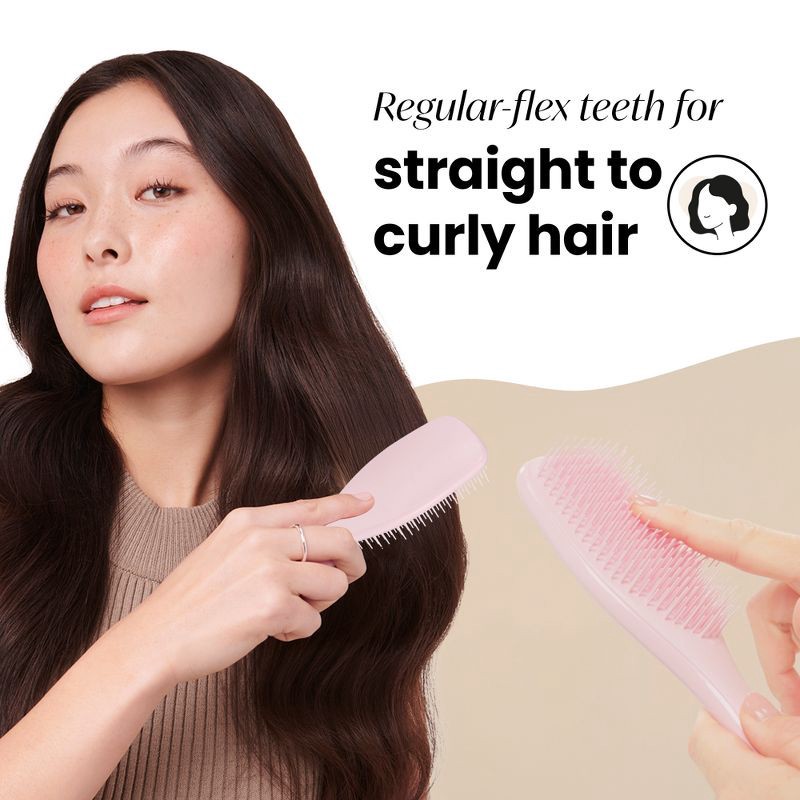 slide 3 of 9, Tangle Teezer Ultimate Detangler Hair Brush for All Hair Types - Pink, 1 ct