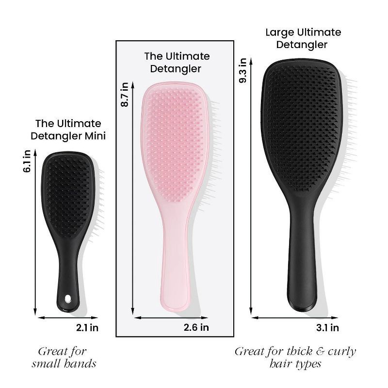 slide 5 of 7, Tangle Teezer Ultimate Detangler Hair Brush for All Hair Types - Pink, 1 ct