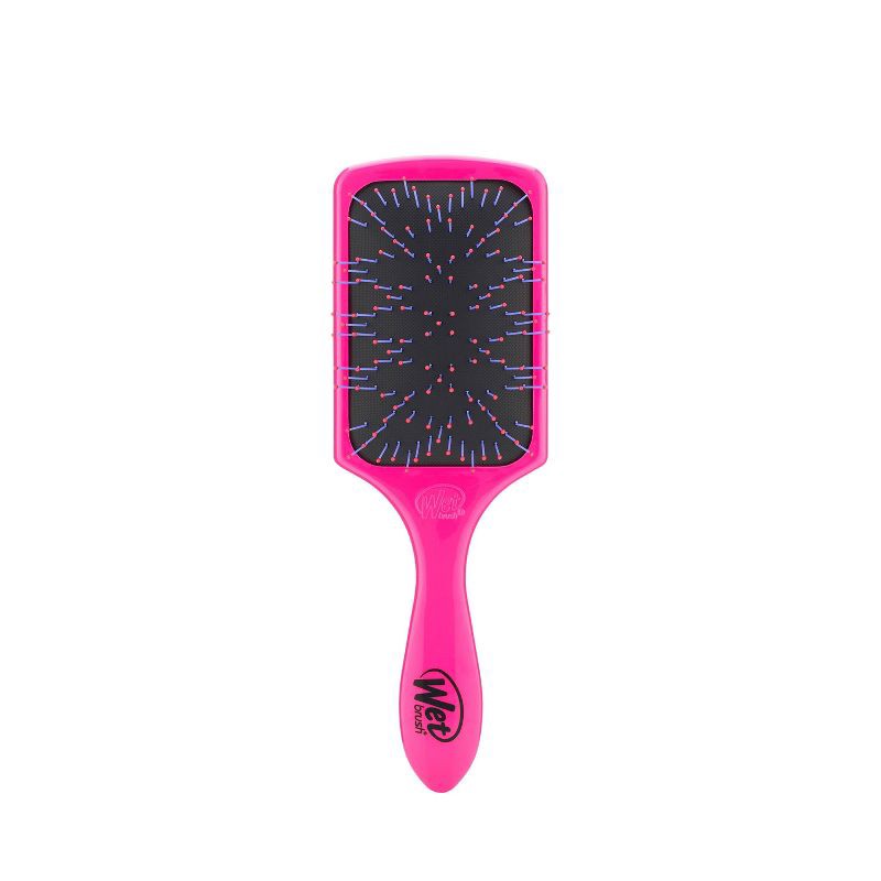 slide 1 of 1, Wet Brush Thick Hair Brush Paddle - Pink, 1 ct