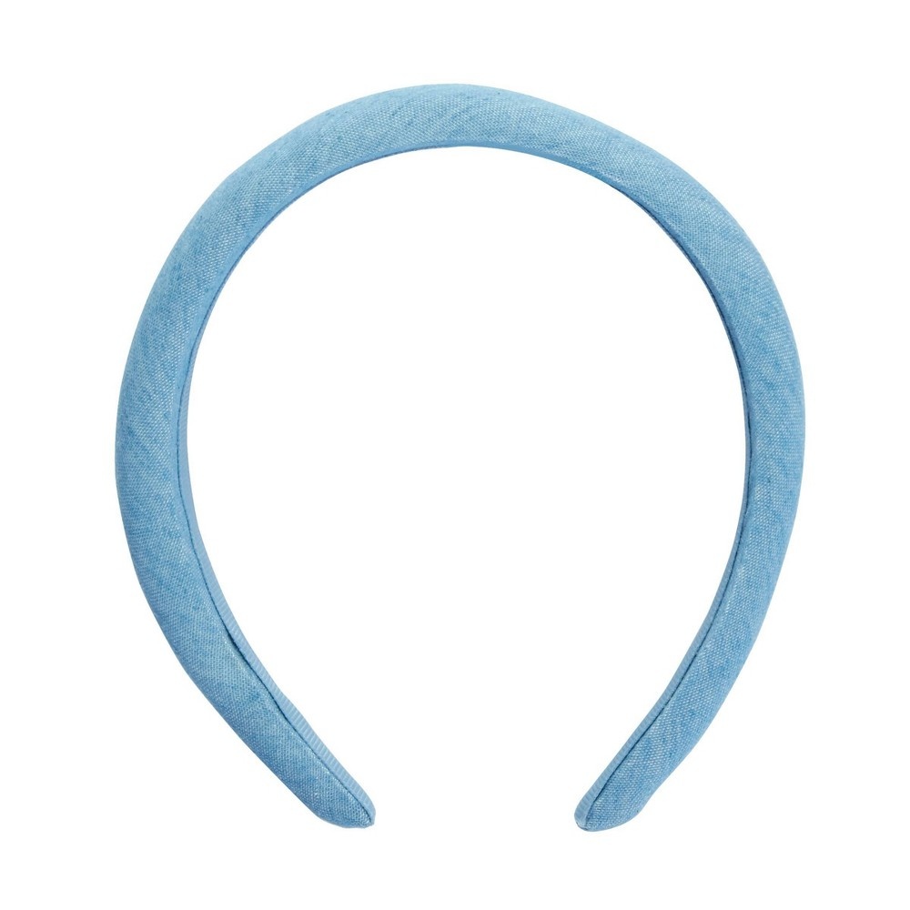 scunci Kids Padded Headband - Light Blue 1 ct | Shipt