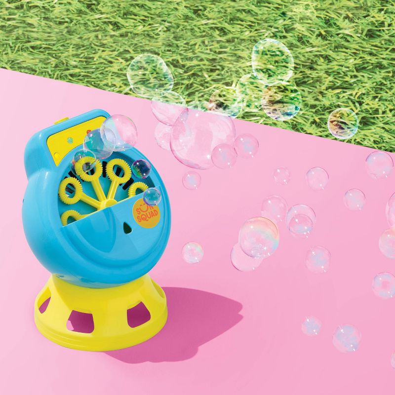 slide 4 of 4, Light-Up Bubble Maker Blue/Yellow - Sun Squad™: Bubble Blower for Kids, 1 ct