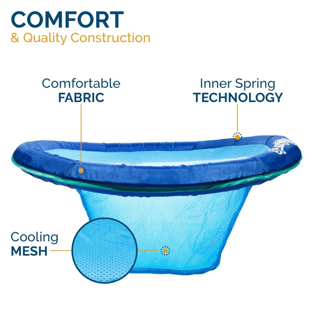 spring float papasan lounger