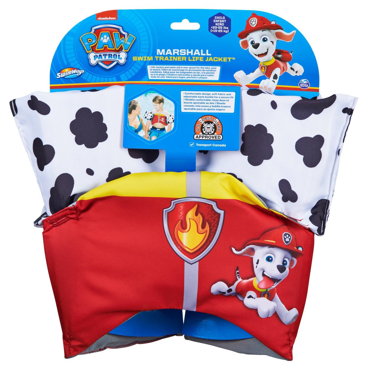 slide 7 of 7, SwimWays PAW Patrol Sea Squirt Marshall Life Jacket, 1 ct