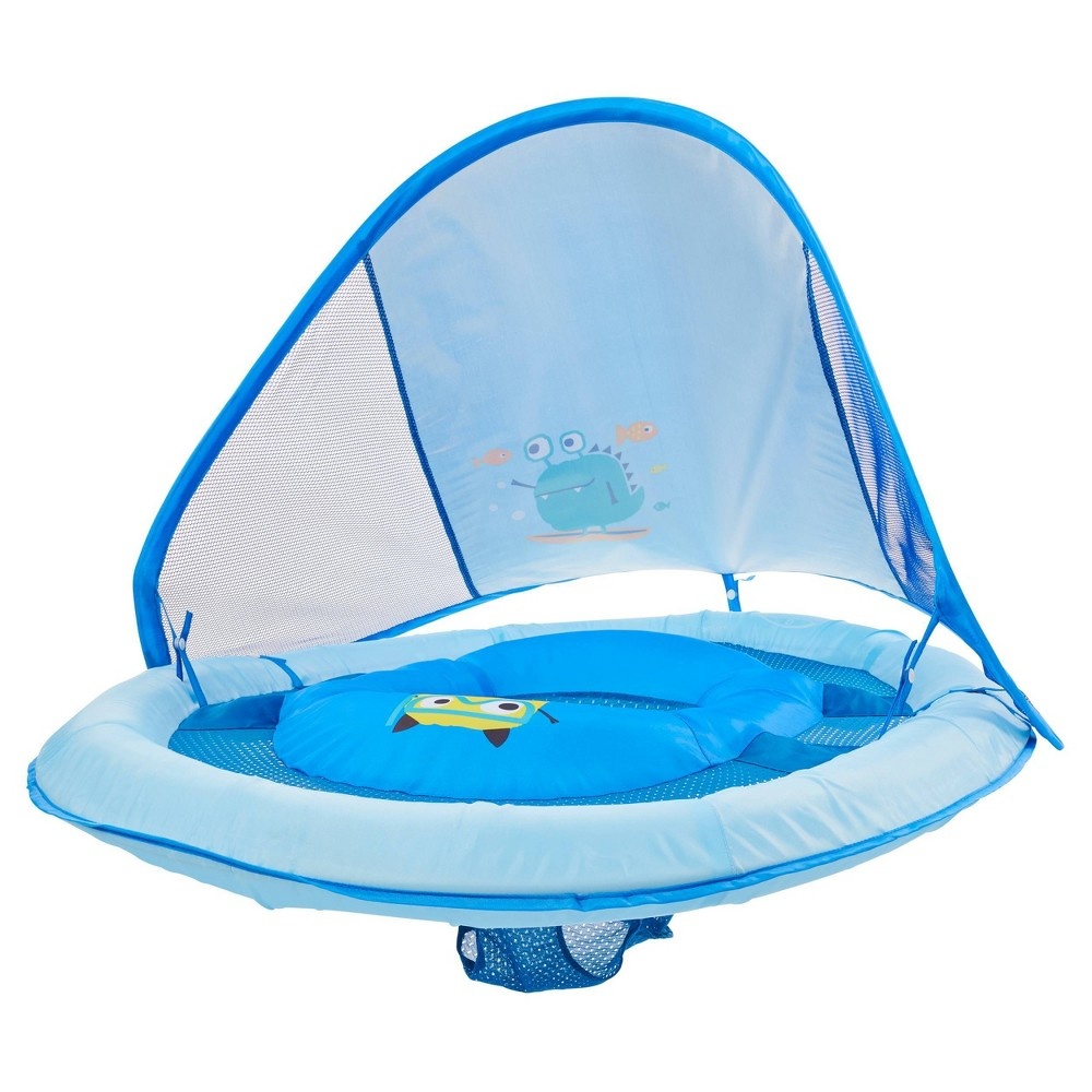 slide 2 of 4, SwimWays Baby Spring Water Float - Blue, 1 ct