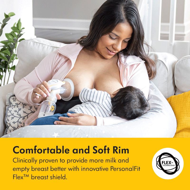 slide 6 of 11, Medela Harmony Manual Breast Pump with PersonalFit Flex, 1 ct
