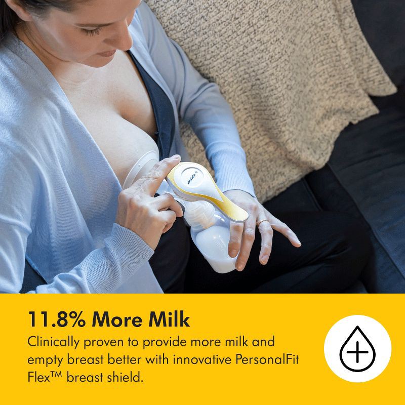 slide 8 of 11, Medela Harmony Manual Breast Pump with PersonalFit Flex, 1 ct