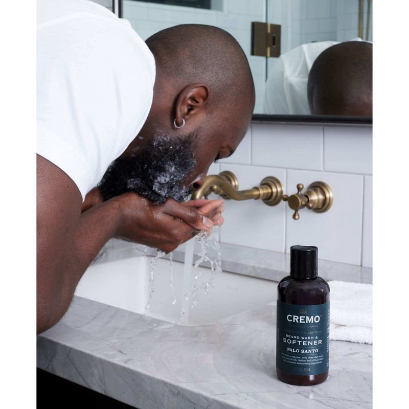 slide 8 of 10, Cremo Palo Santo 2-in-1 Beard Wash and Softener - 6 fl oz, 6 fl oz