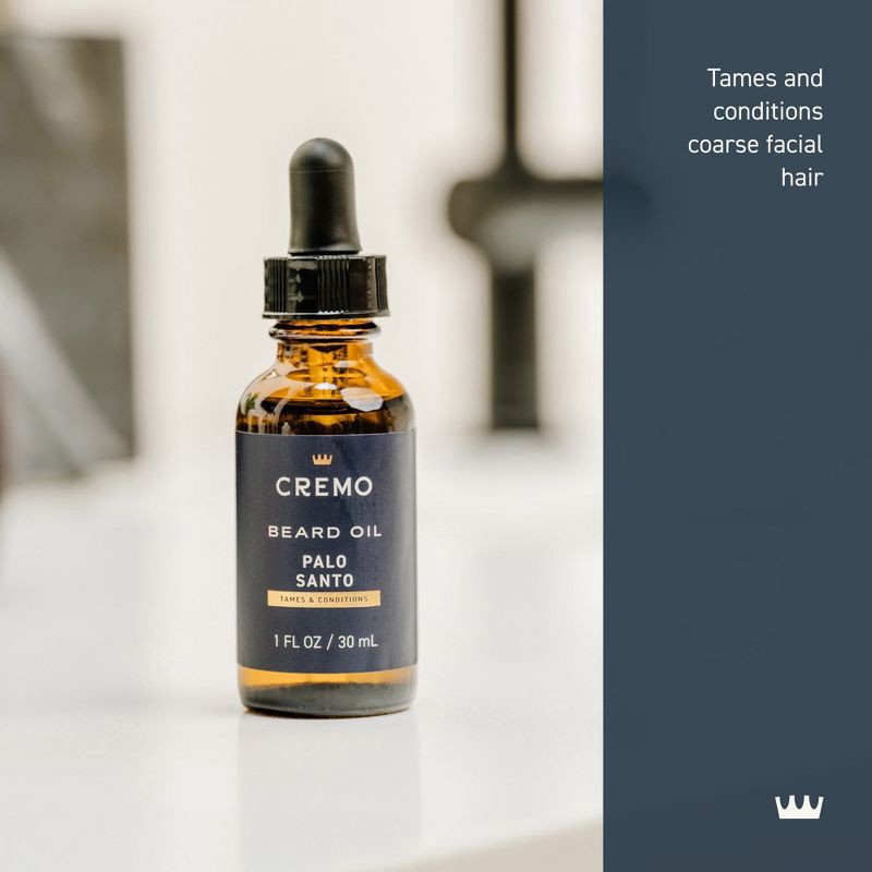 slide 3 of 11, Cremo Palo Santo Beard Oil - 1 fl oz, 1 fl oz