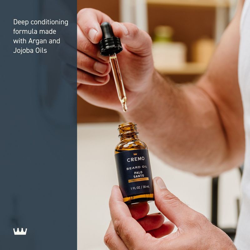 slide 5 of 11, Cremo Palo Santo Beard Oil - 1 fl oz, 1 fl oz