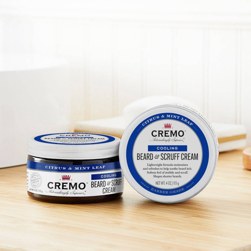 slide 3 of 3, Cremo Cooling Beard and Scruff Cream - 4 oz, 4 oz