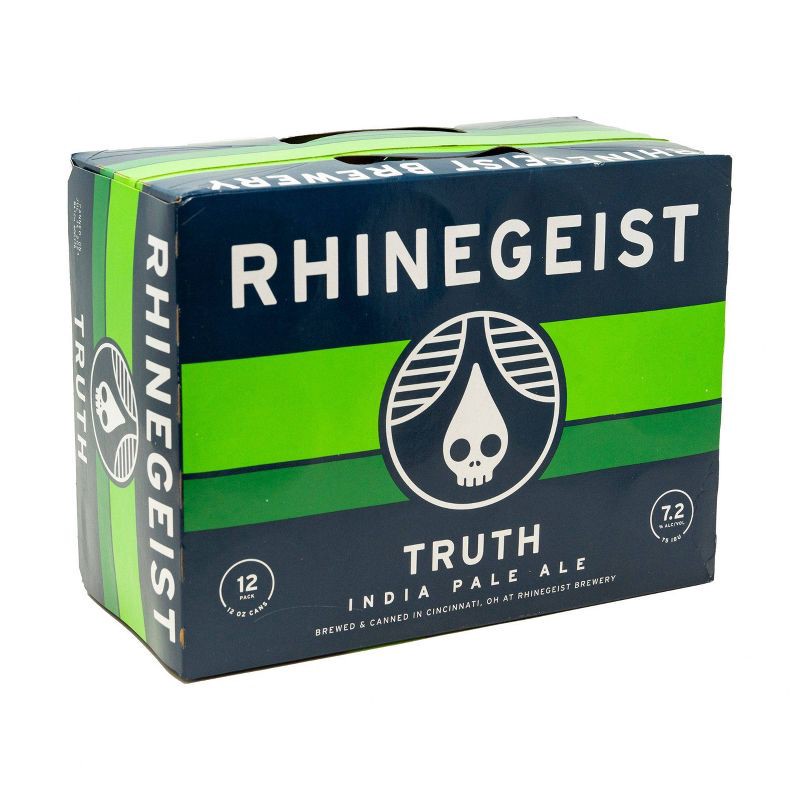slide 2 of 5, Rhinegeist Truth IPA Beer - 12pk/12 fl oz Cans, 12 ct; 12 fl oz