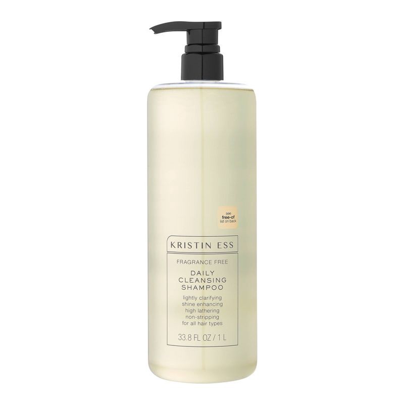 Kristin Ess Fragrance Free Daily Cleansing Shampoo, Lightly Clarifying