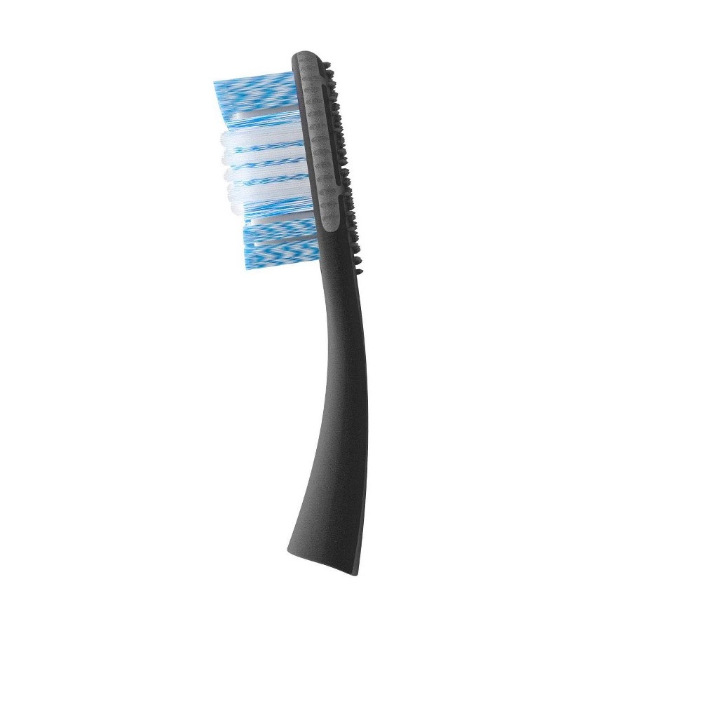 slide 5 of 5, Colgate Keep Manual Toothbrush - Whitening Starter Kit with 2 Replaceable Brush Heads - Navy, 1 ct