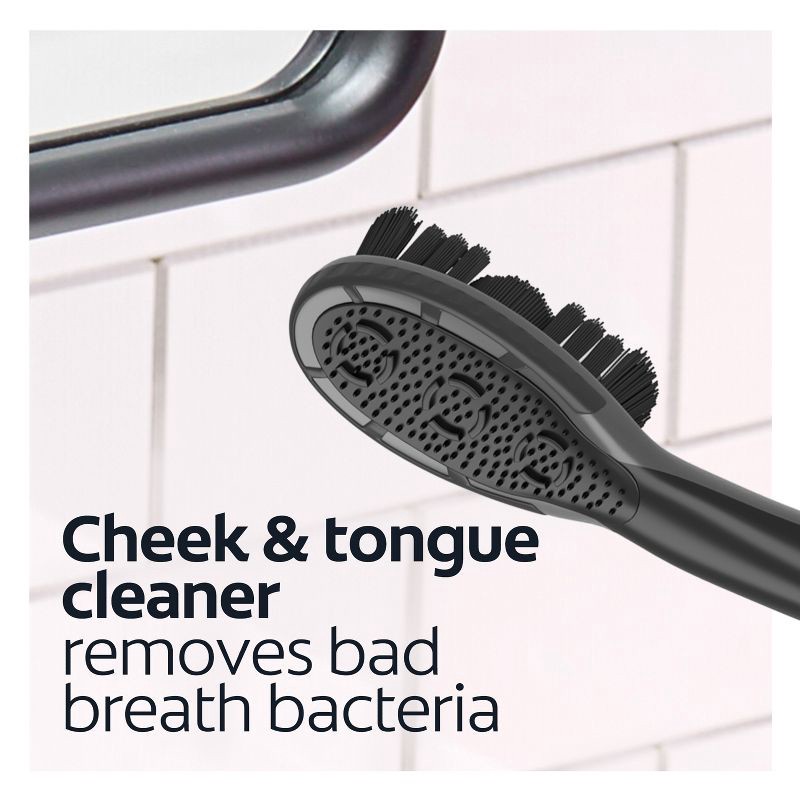 slide 8 of 8, Colgate 360 Charcoal Sonic Powered Vibrating Toothbrush - Soft - 1ct, 1 ct