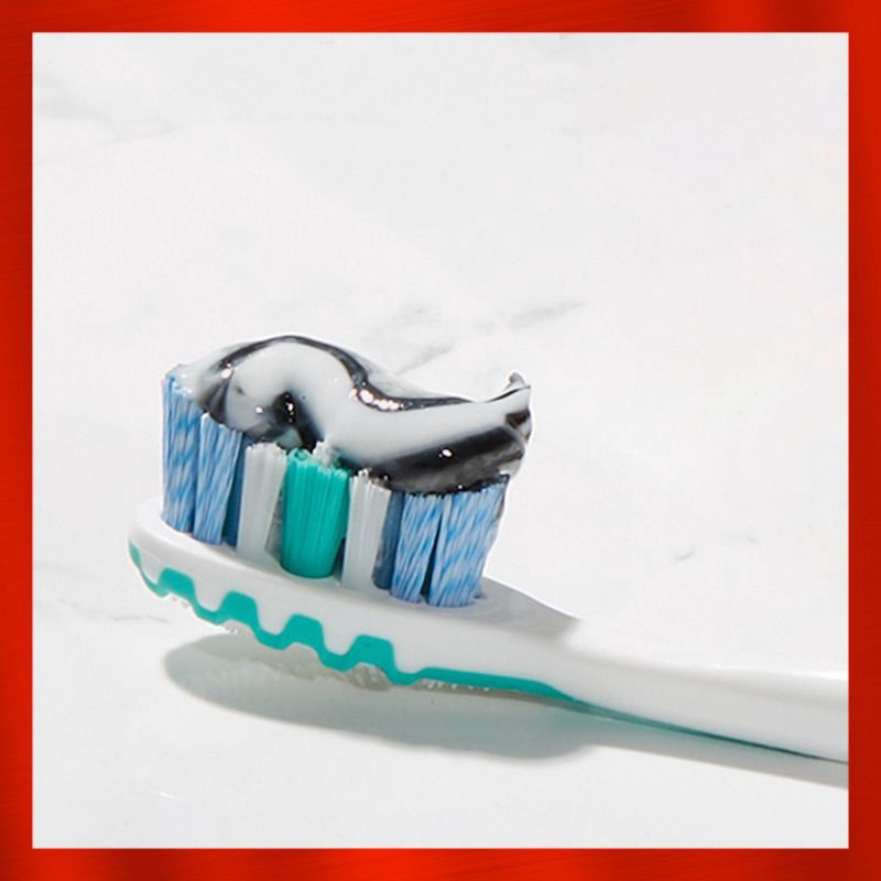 slide 10 of 12, Colgate Total Whitening + Charcoal Toothpaste - Mint - 5.1oz/2pk, 2 ct; 5.1 oz