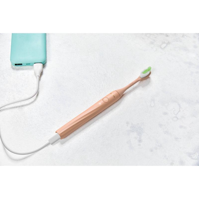 slide 4 of 11, Philips Sonicare Philips One by Sonicare Rechargeable Electric Toothbrush - HY1200/25 - Champagne, 1 ct