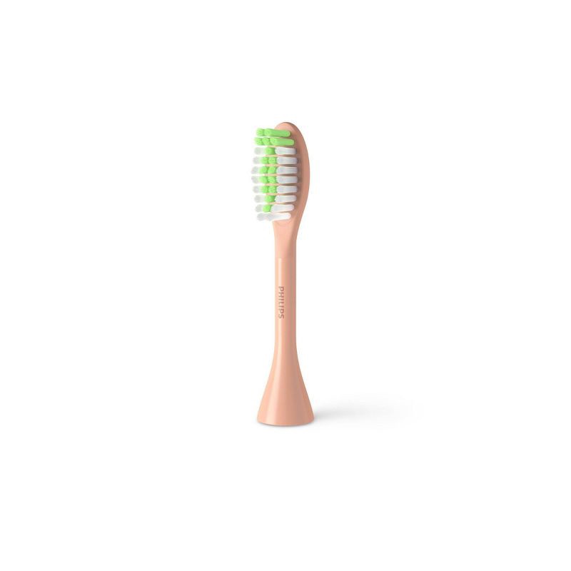 slide 3 of 5, Philips Sonicare Philips One by Sonicare Replacement Electric Toothbrush Head - BH1022/05 - Champagne - 2pk, 2 ct