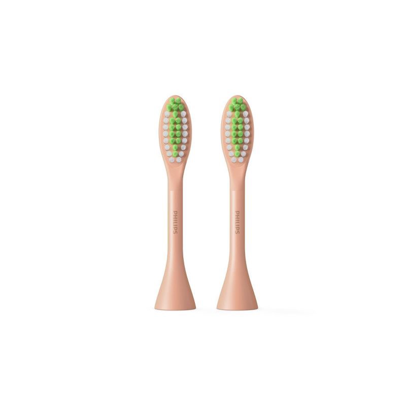 slide 4 of 5, Philips Sonicare Philips One by Sonicare Replacement Electric Toothbrush Head - BH1022/05 - Champagne - 2pk, 2 ct