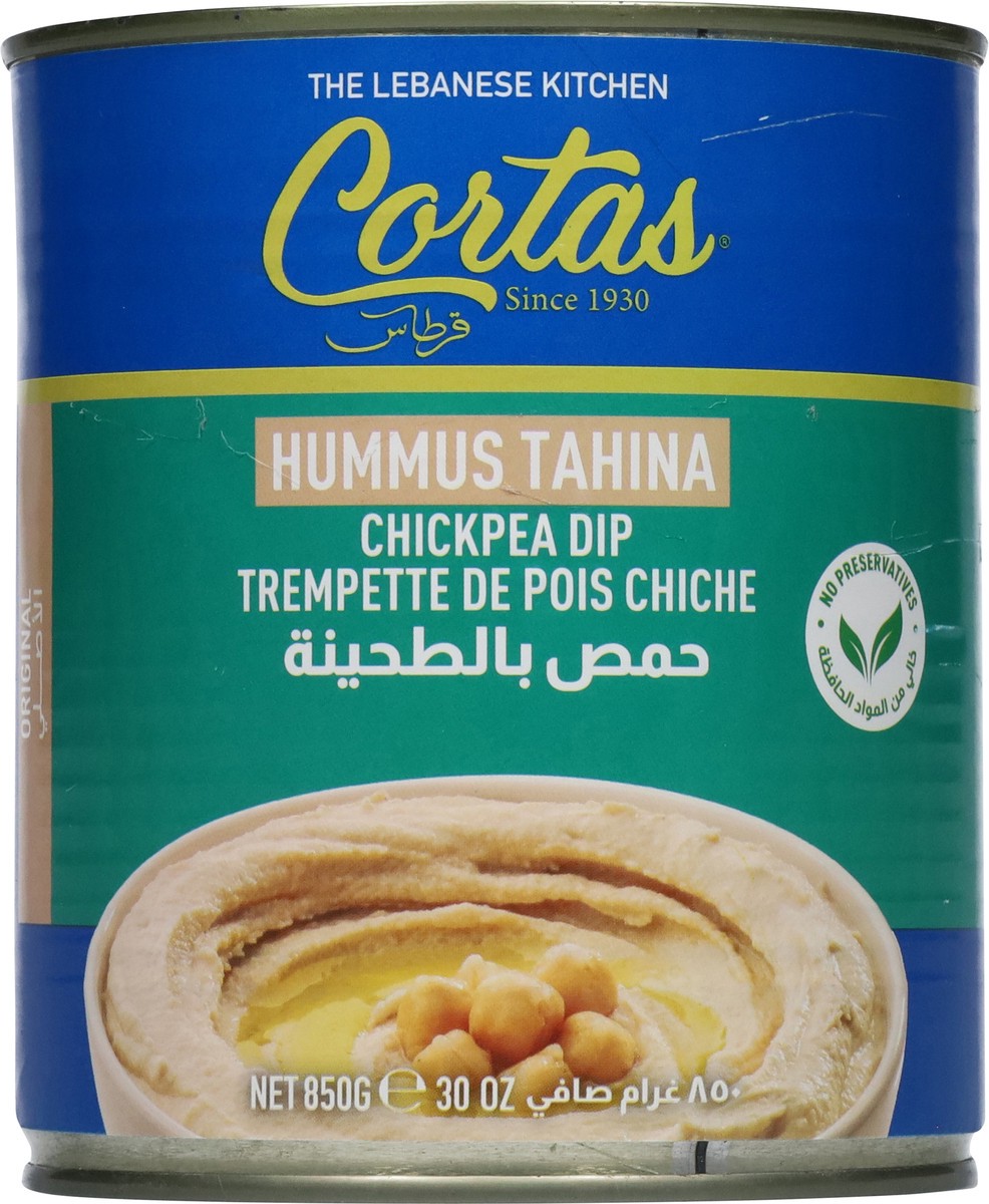 slide 4 of 14, Cortas Original Hummus Tahina Chickpea Dip 850 g, 30 oz