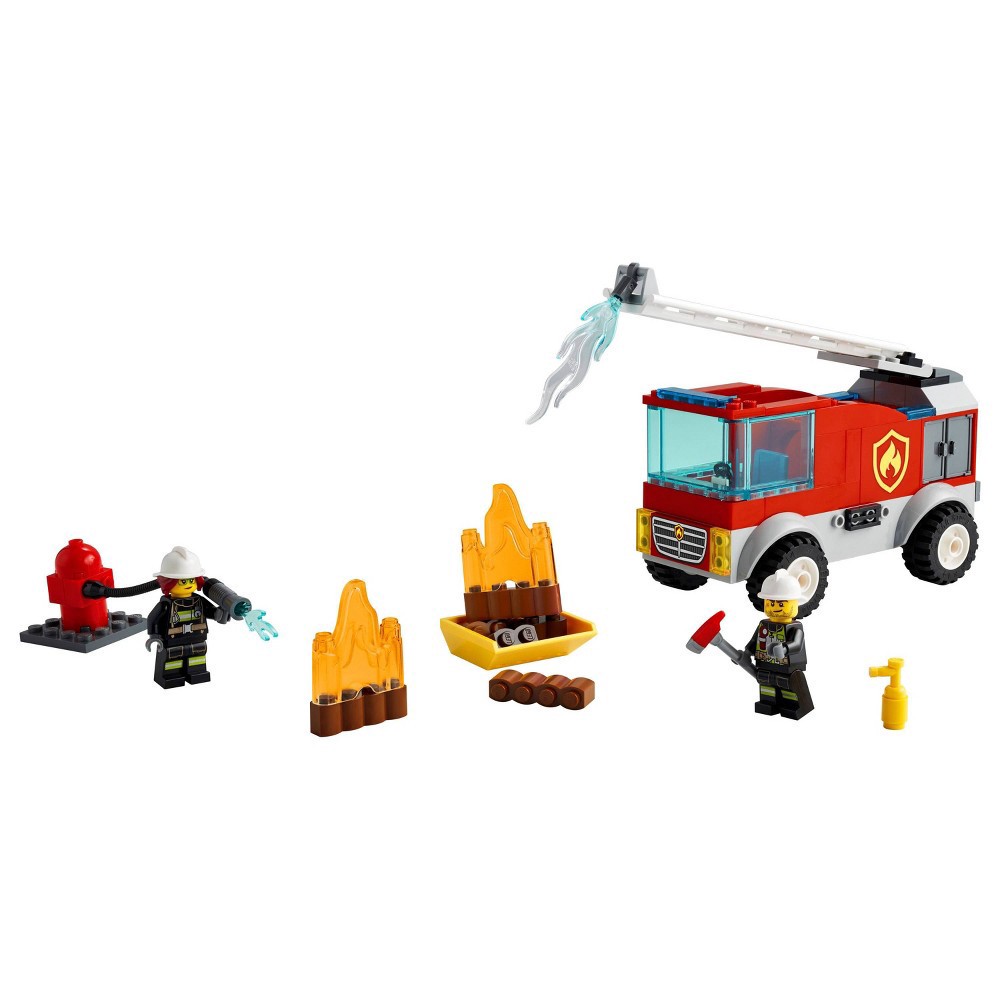 slide 7 of 7, LEGO City Fire Ladder Truck Building Kit 60280, 1 ct