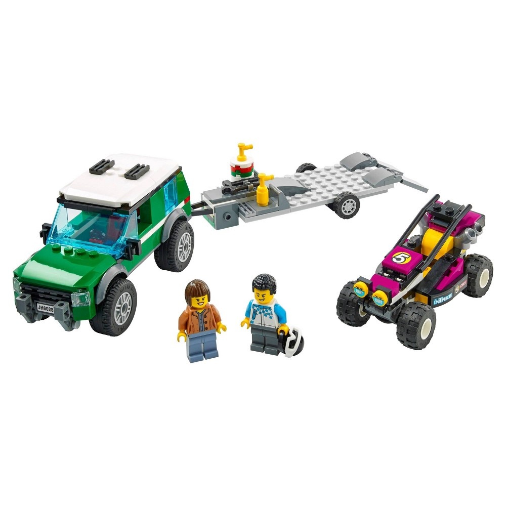 slide 3 of 7, LEGO City Race Buggy Transporter Building Kit 60288, 1 ct