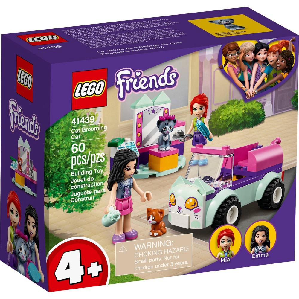 slide 2 of 7, LEGO Friends Cat Grooming Car Building Kit 41439, 1 ct