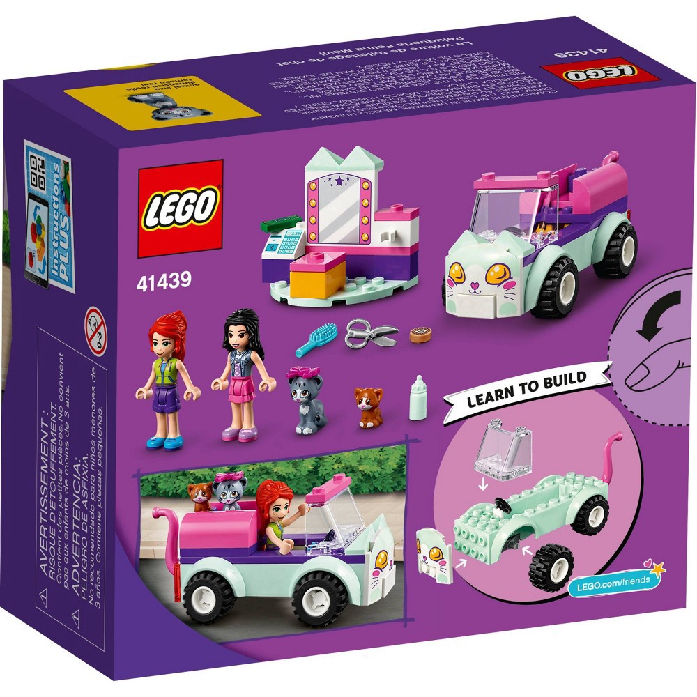 slide 7 of 7, LEGO Friends Cat Grooming Car Building Kit 41439, 1 ct