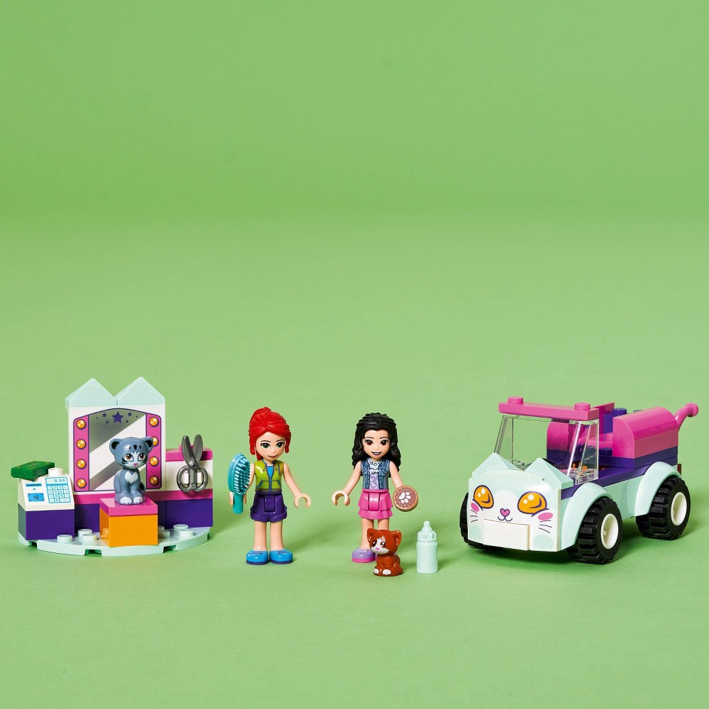 slide 4 of 7, LEGO Friends Cat Grooming Car Building Kit 41439, 1 ct