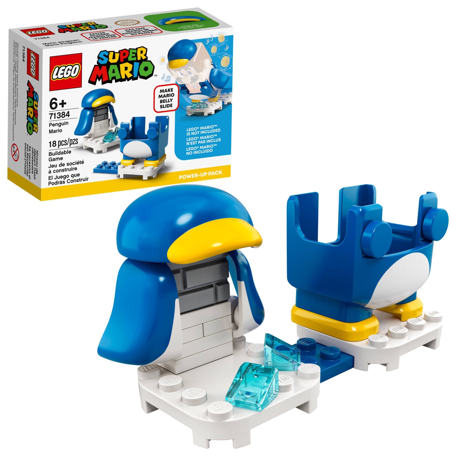 slide 1 of 7, LEGO Super Mario Penguin Mario Power-Up Pack 71384, 1 ct