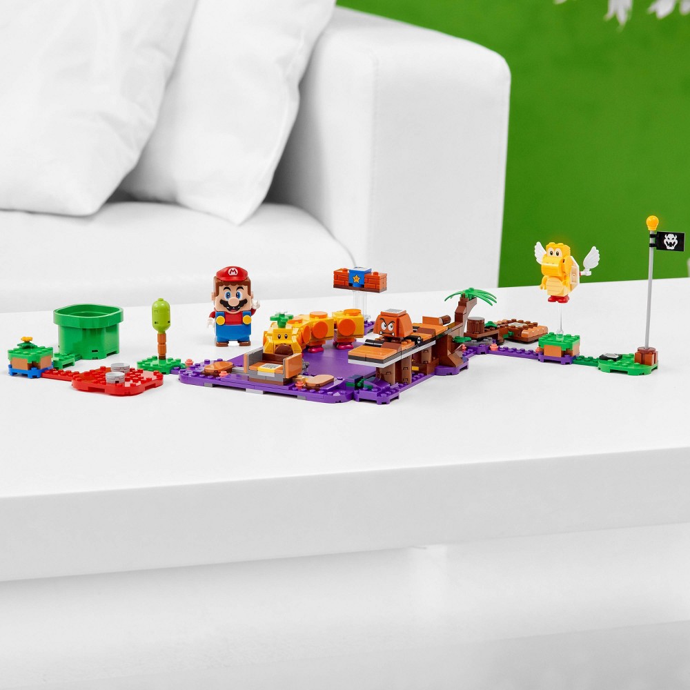 slide 7 of 7, LEGO Super Mario Wiggler's Poison Swamp Expansion Set 71383, 1 ct