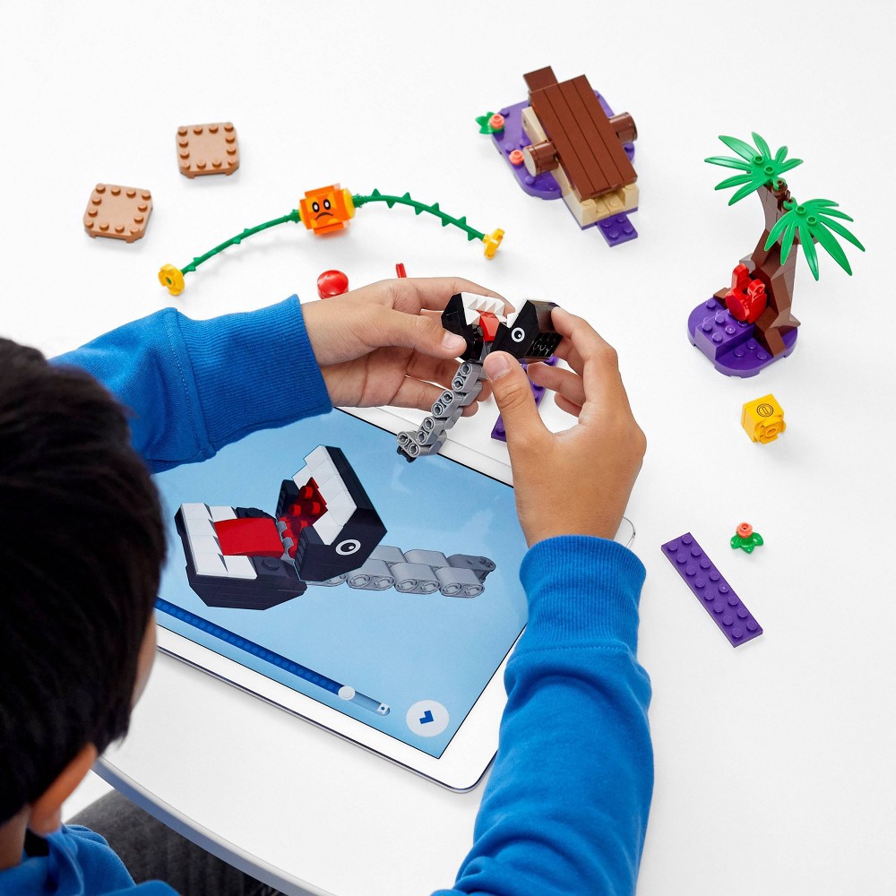 slide 6 of 7, LEGO Super Mario Chain Chomp Jungle Encounter Expansion Set 71381, 1 ct