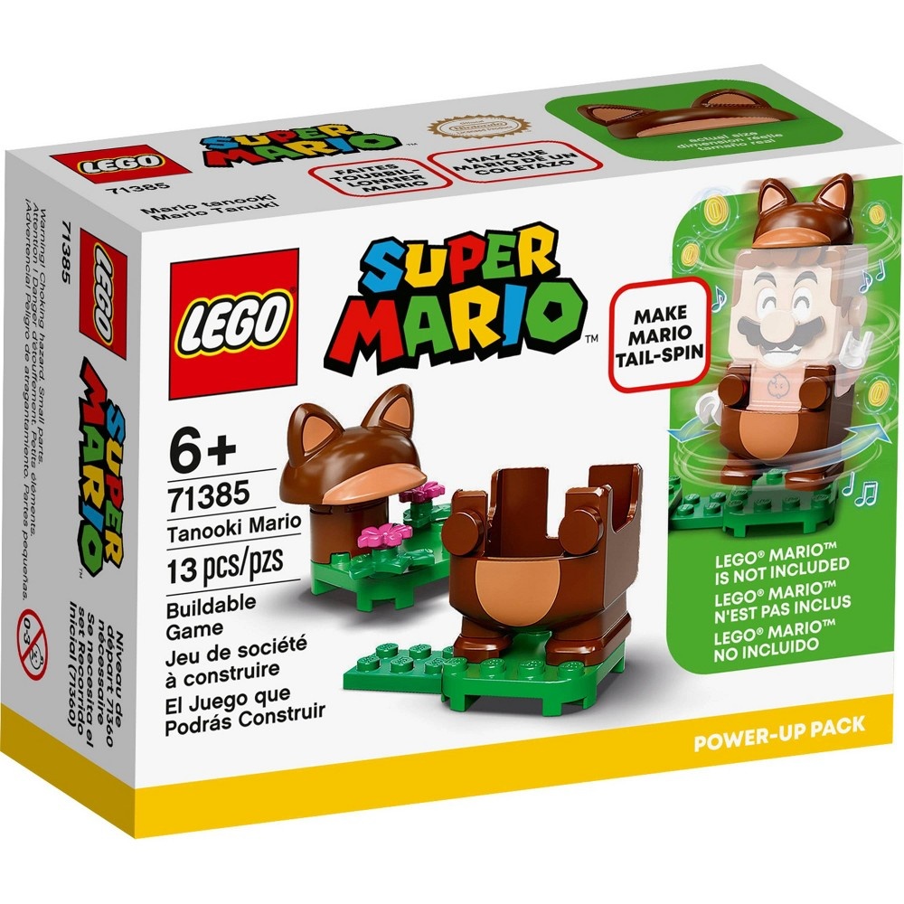 slide 4 of 7, LEGO Super Mario Tanooki Mario Power-Up Pack 71385, 1 ct