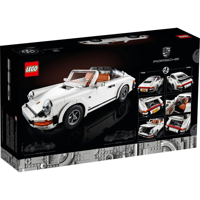 slide 4 of 6, LEGO Icons Porsche 911 Collectible Car Model Kit 10295, 1 ct
