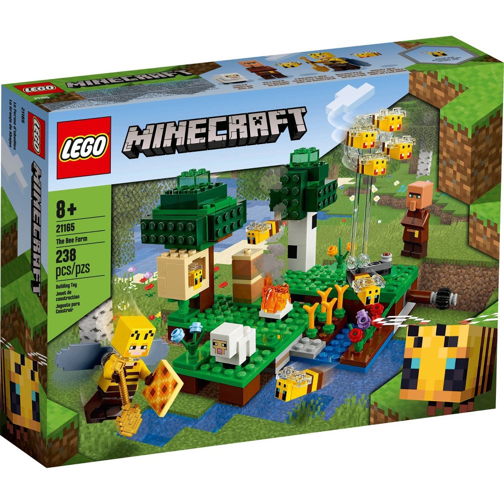 slide 4 of 7, LEGO Minecraft The Bee Farm 21165, 1 ct