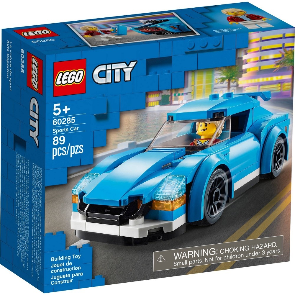 slide 4 of 7, LEGO City Sports Car Building Kit 60285, 1 ct