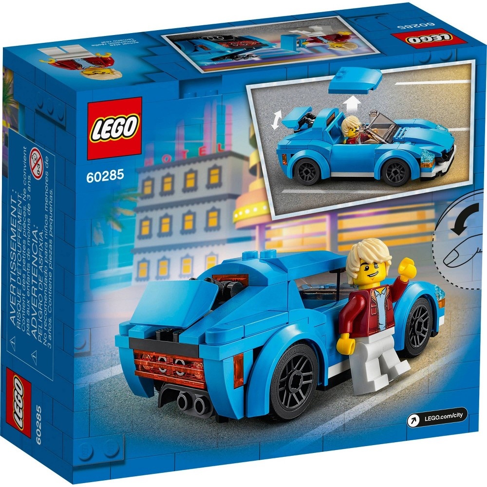 slide 5 of 7, LEGO City Sports Car Building Kit 60285, 1 ct