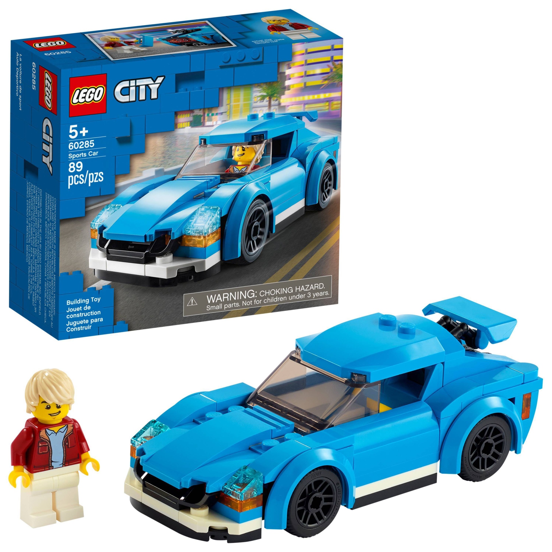 slide 1 of 7, LEGO City Sports Car Building Kit 60285, 1 ct