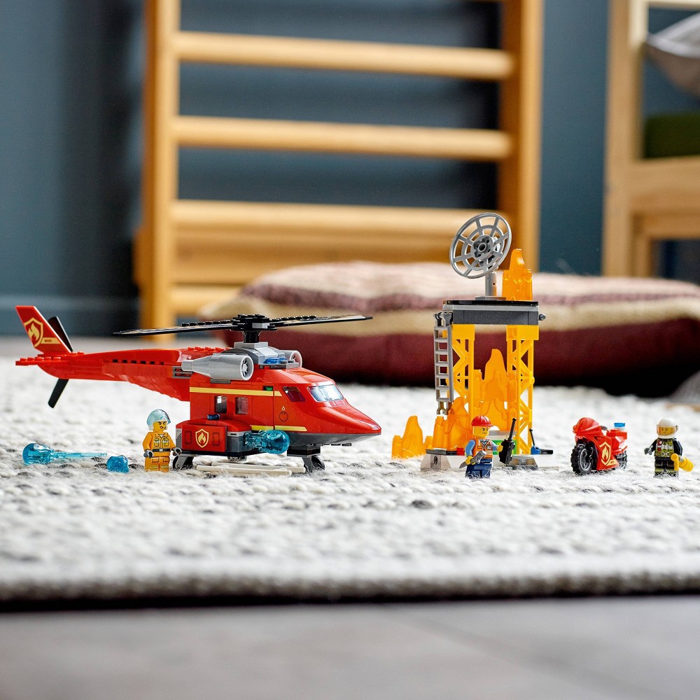 slide 6 of 7, LEGO City Fire Rescue Helicopter Building Kit 60281, 1 ct