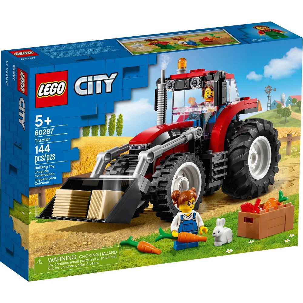 slide 4 of 7, LEGO City Tractor Building Kit 60287, 1 ct