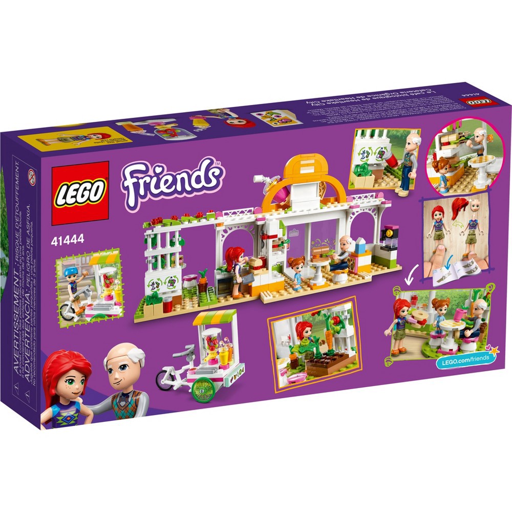 slide 4 of 8, LEGO Friends Heartlake City Organic Café Building Kit 41444, 1 ct