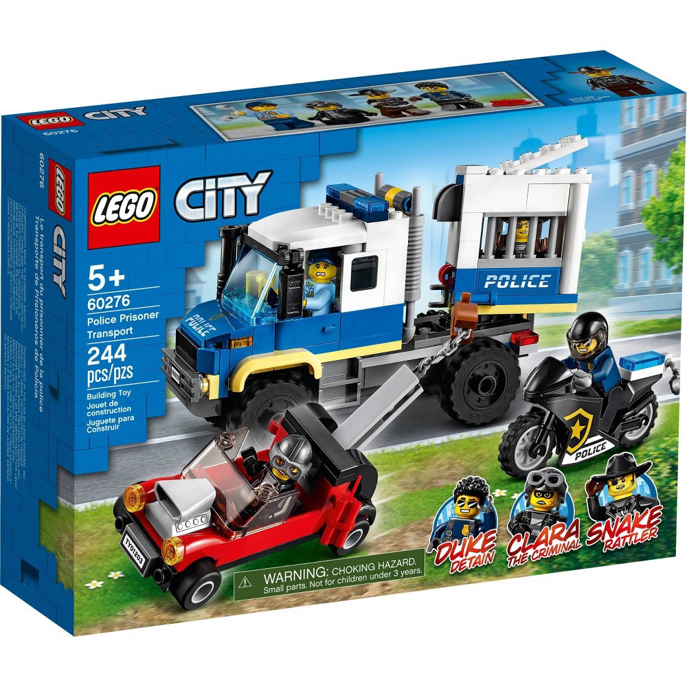 slide 5 of 7, LEGO City Police Prisoner Transport Building Kit 60276, 1 ct