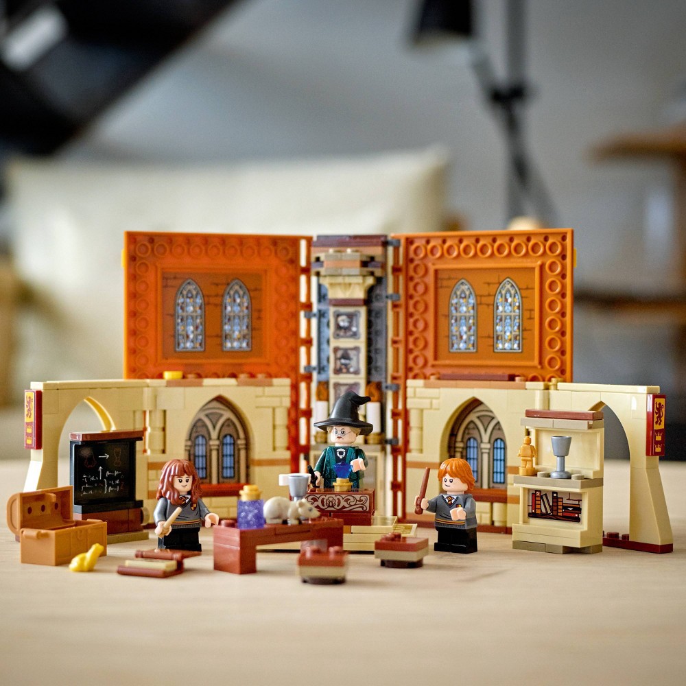 slide 3 of 8, LEGO Harry Potter Hogwarts Moment: Transfiguration Class; Collectible Playset 76382, 1 ct