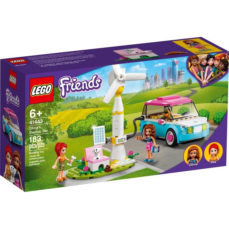 slide 4 of 7, LEGO Friends Olivia Electric Car Toy Eco Playset 41443, 1 ct