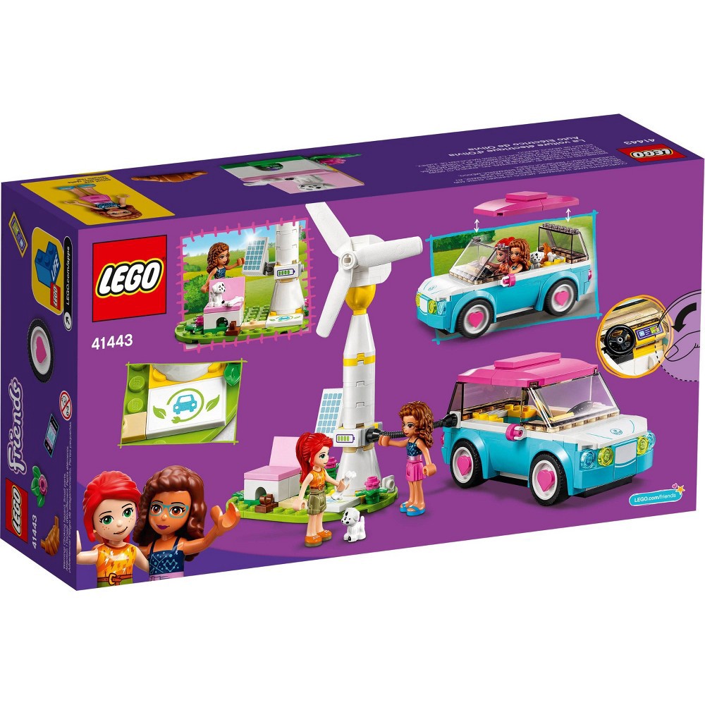 slide 5 of 7, LEGO Friends Olivia's Electric Car Building Kit 41443, 1 ct