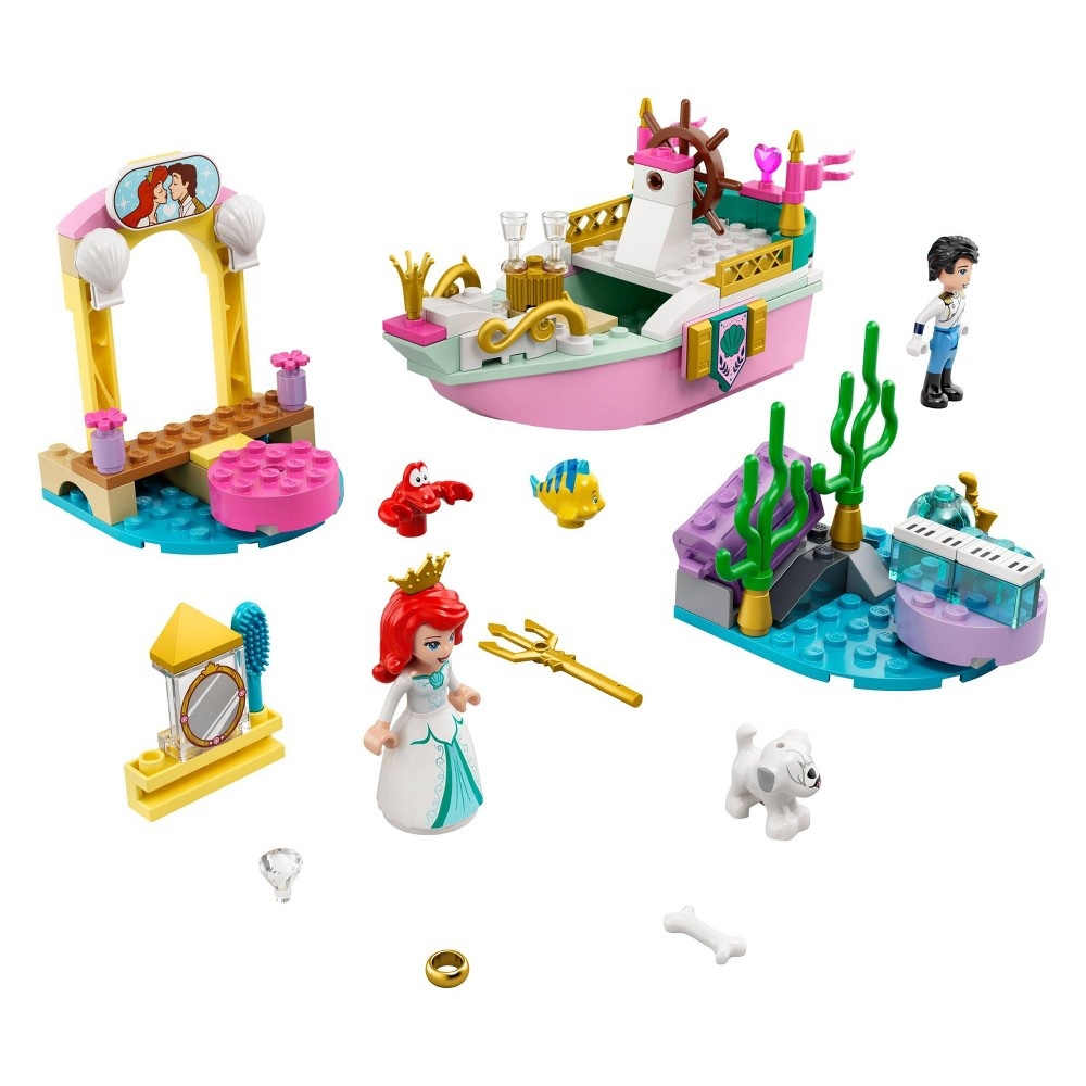 slide 6 of 7, LEGO Disney Ariel's Celebration Boat 43191, 1 ct