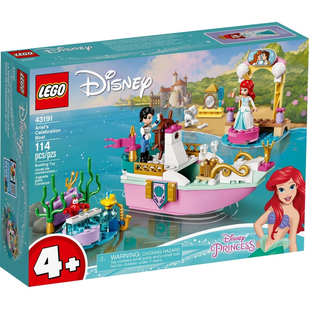 slide 4 of 7, LEGO Disney Ariel's Celebration Boat 43191, 1 ct